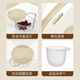 Cabinet star-packed rice bucket, insect-proof and moisture-proof, household food-grade sealed 30 Jin Jin equal to 0.5 kg. Rice box, rice cylinder, flour storage tank, rice storage box, cream white 20 Jin Jin equal to 0.5 kg (comes with measuring cup)