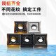 
XMSJfepri CNC cast iron blade SNMG120404 ductile ink 120408 square four outer circular blade SNMG120408-KH-LT9215