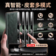 Luxusöl-Wachsleder für Huawei Matex6-Kollektion Mobilfunkhülle NEUE X5 Magnetic Lap X3 Bracket Protective Cover [Feedling Black-Porsche Mark] Huawei Mate X6/X6 Collection Version