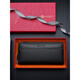Jinlilai Casual und modische Kuhläden -Herren -Tasche Lange Brieftasche mehrere Kartenhandtaschen Geschenkbox Geburtstagsgeschenk für Freund