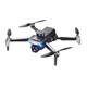Positionnement GPS Return Drone au niveau 4k Écran Étudiant anti-co-détrange Aircraft Aircraft Arerial Camera Arerial Camera Camera [10 km Long Range / 720 Évitement d'obstacles / Allemagne Brushless] Batterie unique + 1 puissance électrique [50 minutes] 3 ans de nouveau