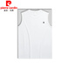 Camiseta de chaleco para hombres Pierre Camiseta redonda de algodón puro algodón de otoño suelto de mangas de otoño de moda