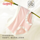 Ancient and modern (GUJIN) modal seamless underwear women's 7A mulberry silk antibacterial crotch mid-waist yoga fitness women's underwear briefs