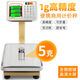 Dahongying 60kg electronic scale, commercial small platform scale, 100kg weighing vegetable selling home charging price scale, all-steel buttons, local gold upgrade, 60 black characters backlight