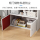 Xinyouliangjia bookshelf floor-standing simple bookcase multi-layer storage rack living room bedroom storage storage cabinet S047 with door white