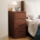 Mesa de noche de madera sólida Kezhitu Gabinete de noche moderno Mini Mini Gabinete Estrecho de 30 cm Gabinete de costura Pequeño FJX679 Cofre de gabinete #igory blanca entera decoración 30x55x71cm
