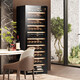 BAIKAILUN wine cabinet constant temperature wine cabinet air-cooled constant temperature moisturizing wine refrigerated storage display cabinet multi-functional household refrigerator sake beer cold bar foreign wine tea cabinet fixed frequency | single temperature | multi-function model 30 bottles thin section