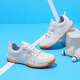 Warrior sports shoes men's shoes badminton shoes training shoes wear-resistant breathable casual shoes WXY(ZA)-4564 rice gray 40