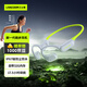 Concepto de conducción de huesos inalámbricos de la conducción de huesos inalámbrico de Lanston Airwave Pro Bluetooth, carrera deportiva, inalámbrica, Not-In-Ear, adecuado para Apple, Huawei, Teléfono móvil Xiaomi, Lightning Green