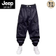 JEEP SPIRIT特大码300斤美式休闲松紧腰工装裤男女夏季宽松束脚运动哈伦长裤2 军绿色【升级版】 6XL 【适合250-300斤】