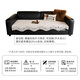 MUJI special-shaped sofa cover anti-cat scratch one-piece straight leather sofa cushion special pad anti-slip 90*210cm three-person