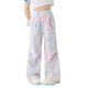MOUNKIDS GIRLES Pantalones de verano de patrón de verano