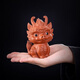 Fujian Yu Zisha Creative Lucky Dragon Tea Pet Ornament Decoration Can Raise Tea Table Mascot Guochao Tea Play Tea Ornament Zhuni-Double-Corned Dragon Tea Pet