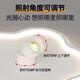 Opp Lighting (OPPLE) 2025 new master bedroom light ambient light simple modern LED ceiling light sunset light warm room light 2025 1W 9889/40CM Wuji - spotlights can be controlled separately
