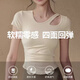 邦帛世瑜伽服女瑜伽服套装春夏运动短袖修身显瘦跑步普拉提训练健身套装 象牙白短袖+可可色长裤（L）
