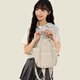 Fouvor Sac à dos pour les femmes Lightweight Casual Travel Bag Collège Étudiant SCHOOLAGE 2025 Nouveau Fashion High-Value Commutant petit sac à dos Beige [Byle B]