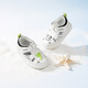 
Dr. Jiang's summer versatile cartoon front-step shoes for boys, baby toddlers, cute children's bag-toe sandals, rice/black size 21, foot length is about 12.3-12.9