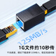 值计网线对接头转接头 千兆高速网络延长器连接线 RJ45网口直通头水晶头模块适用6/7类网线单个装 W108