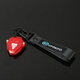 OIMG Adaptado a 25 Breeze Spring 800MT/450SR Keychain modificado 675SR800MTX800NK Caso de protección Modificado de llave negro modificado + botón de titanio (modelo nuevo modelo de cubierta completa)