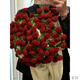 
Shantoulin Village sends girlfriends bouquets blanket DIY material package rose bouquet finished rose cover blanket wool crochet gift (A693) small 80cm milky white + yellow lily of the lily of the lily of the lily of the