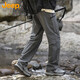 Jeep (Jeep) Casual Hosen für Männer Sommer dünne lose Hosen für Männer Arbeiten Kleidung für Männer Hose Sporthose Haze grau 2xl