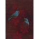 OUOETY CHANAKYO PEINTURES D'HUILE RETRO RETRO EN RETRO, PEINTURES DE SOIR SALLE DE STYLE MÉDIEVALE PACHEMENTS, SENSE ENTRANCE SENSE ROUGE RED HALLE ENTRANCE 30MM_FRAME Taille 60 * 80 [Paint Core 49 * 691 Pure peinture d'huile peinte à la main pure à la main