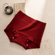 Langsha Boxer Underwear pour les femmes Pure Coton allongé Antéritez l'entrejambe sans sous-vêtements à l'entrejambe 3 têtes de boxer haut de gamme