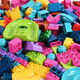 Rätselpuzzle mit großer Kornböden für Kinder im Alter von 3 bis 6 Jahren Spielzeug für Jungen intellektuelle Entwicklung für Mädchen und Babys Gehirnrätsel [Sliding Style] 1jin [Jin ist 0,5 kg]