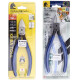 Keiba Cong Brand incliné les pinces PL716 / 717/726/727 PLIMES D'EAU PLASTIQUE IMPORTÉES MN-A05A06 PL-716 ARC 6 pouces
