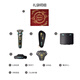Philips (Philips) Skiniq Honeycomb 9 Electric Shaver Smart Sensing Shaver Dragon Year S9889 / 88BP Boîte cadeau cadeau S9889 / 88BP