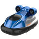 
The mini six-way remote control submarine speedboat nuclear submarine small remote control hovercraft fish tank charging play toy waterproof coffee hovercraft dark blue 2.4G standard - battery delivery screwdriver