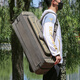 Jiaqi Fishing Rod Bag Oxford Cloth Thickened Fishing Storage Bag Large Capacity Multifunctional Fishing Gear Bag Portable Steel Wire Reinforcement Waterproof 120cm Double Layer Strong Quality