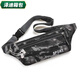
Yunluo thin and portable new Korean version waterproof thin running mobile phone sports waist bag fitness women's casual close-fitting women's clothing zero rumbling gold 9901 blue bottom