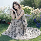 Cypress Long Dress 2025 Summer New Women's Elegant Elegant Temperament