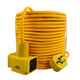 
International Electrician Outdoor Anti-freeze Sheathing Cable Power Cord Soft Cord National Standard Football Mi 2 core 15254 square wire cable cable Size plug with yellow wire 2.5 square 50 meters