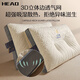 SHULIQIAN pillow for sleeping, cervical vertebra latex pillow, a pair of cervical vertebra pillows, neck protection pillow core, zero pressure sleep, space memory, space capsule latex pillow neck protection style - low pillow 48*74cm/only
