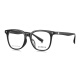 Slova myopia glasses frame for men and women, ultra-light large frame black frame non-faced lens transparent square frame glasses frame student glasses SF753 Style 2: SF703 color transparent gray C3 [frame only]