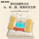 SHULIQIAN pillow for sleeping, cervical vertebra latex pillow, a pair of cervical vertebra pillows, neck protection pillow core, zero pressure sleep, space memory, space capsule latex pillow neck protection style - low pillow 48*74cm/only