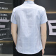 
VANCL2025 new ice silk short-sleeved shirt men's summer thin pocket shirt Korean casual plaid top 854 khaki 2XL 134-147Jin [Jin equals 0.5 kg]