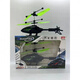 Aircraft à distance Helicopter Children's Mini Drone Chargement à induction résistante Aircraft École élémentaire Toy Boy Blanc Apache Hélicoptère Modèle à double mode [Manche