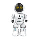 NUEVO ROBOT ROBOT ROBOT CONTROL REMOTO DE FENGXILEneng Pequeña programación inteligente de educación temprana Dance Girl Electric Toy Boy Programación inteligente Robot Super Valor Batería [Batería de carga dual]