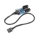 Liantuo computer motherboard USB extension cable USB 9-pin one-to-two power cord 9PIN to dual 9PIN with chip supports multi-interface motherboard USB extension cable one-to-two extension cable