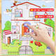 [Self-operated spot] English Enlightenment Audiobook Learning Artifacts Talk Early Education Finger-Tip Reading English Words Big Children English Painted Edition Textbook Children Early Education Machine Kindergarten 2 English Point Reading Three Hundred Tang Poems