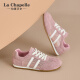LA CHAPELLE SAPOS DE MUJERES 25 AÑOS Nuevos zapatos para mujeres Mesh Saquetas transpirables zapatos Versátiles Versátiles de entrenamiento Shoes sin pies malolientes zapatos de mujer livianos Pink xxe6628-2 38