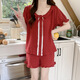 
Xianxiyi summer new cloud cotton pajamas female princess style sweet home clothing set JDX-9904C# 170 M