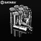 SATA 38 Zhongfei Cabeza de manga extendida Conjunto de llave de trinquete rápido de 10 hexágono Hexagon Repair herramienta 12401/8.0 mm