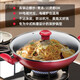 Tefal Tefal non-stick wok home 32 pan deep frying pan fermented pan gourmet 30cm with pot lid g13598 Tefal wok 32cm with lid