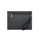 Jinlilai handbag envelope bag men's bag PVC clutch long card bag wallet birthday gift for boyfriend

