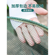 Open round folding fishing shrimp cage, fish net, lifting net, moving net, fishing net, lobster fishing, catching fish, throwing net, moving kite, SS reinforced net lifting double steel ring--1M
