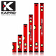 KAPROKAPRO Cape road level high-precision aluminum alloy thickened anti-fall small multi-functional strong magnetic leveling ruler 779 779-100cm three bubbles (non-magnetic)